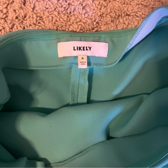 LIKELY DRIGGS DRESS - Size 6, Teal - Picture 2 of 4